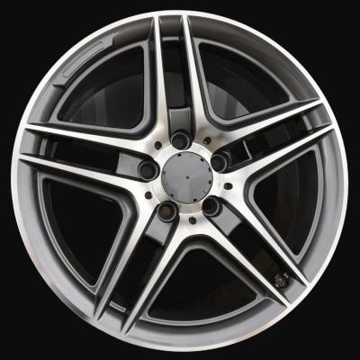 Llanta R17x7.5J  5X112  ET  45  66.6  SSA02  Grey Polished+Powder Coating (MGPC)  For MER  (K7)