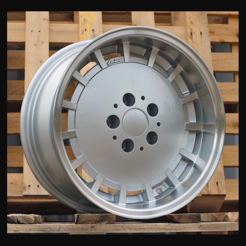 Wheel R16x8J  5X112  ET  11  66.6  SW355  Silver+Polished Lip (SP)  For MER  (P1)  (Rear+Front)