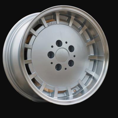 Llanta R16x8J  5X112  ET  11  66.6  SW355  Silver+Polished Lip (SP)  For MER  (P1)  (Rear+Front)