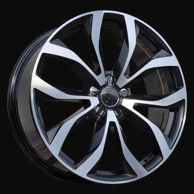 Llanta R20x8J  5X112  ET  35  66.5  XF562  (QC101)  Black Polished+Powder Coating (MBPC)  For AUD  (K4)