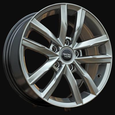 Llanta R17x7.5J  5X112  ET  45  57.1  XFC61  (BK5182)  Hyper Black (HB)  For VW  (D3+K4+Z7)