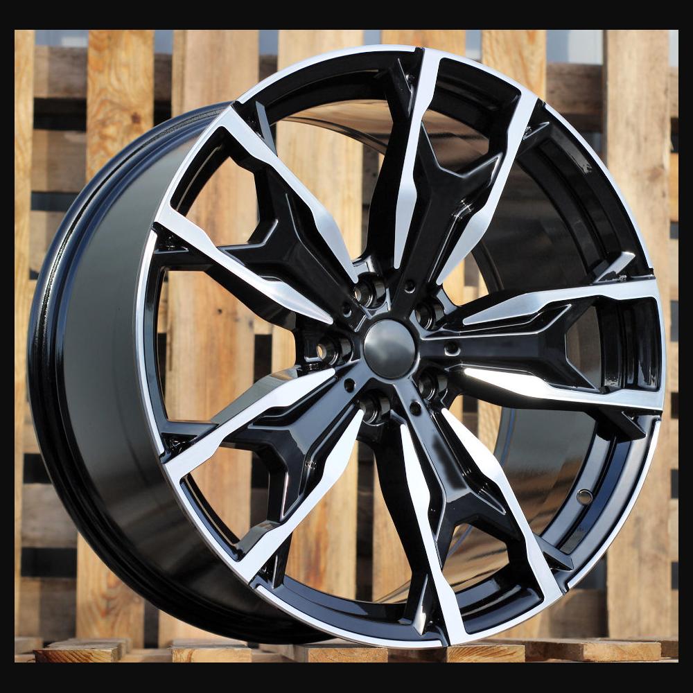 Wheel R20x9.5J  5X112  ET  43  66.6  Y0204  Black Polished (MB)  For BMW  (P+Z4+Z7)  (X3 (Rear+Front))