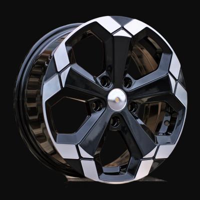 Felge R16x6.5J  5X114.3  ET  45  66.1  Y1274  Black Partial Polished (BP)  For DACIA  (K4+D5)  ((AKC 70 Eur))