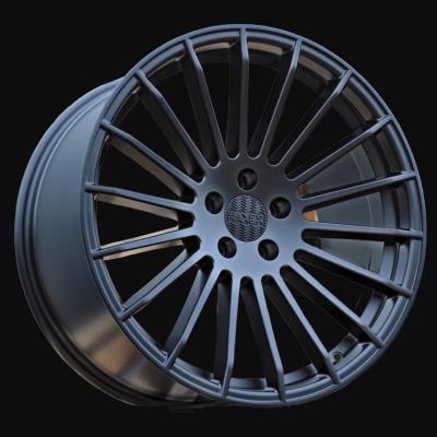 Ratlankis R20x8.5J  5X120  ET  33  74.1  A1227  (HX010)  Black Matt (BM)  For HAXER  (P)  (Rear+Front (NEW CAP))