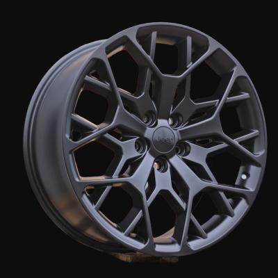 Jante R21x9J  5X127  ET  50  71.5  A1458  Black Half Matt (BLHM)  For JEEP  (P)