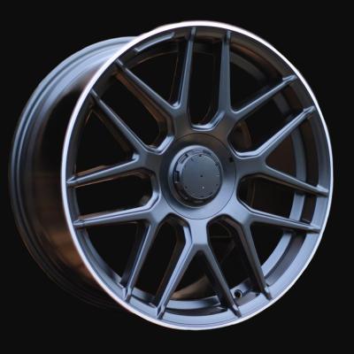 Felge R18x8.5J  5X112  ET  36  66.6  B1258  Black Half Matt+Polished Lip (BLHMPL)  For MER  (Z4+Z1)