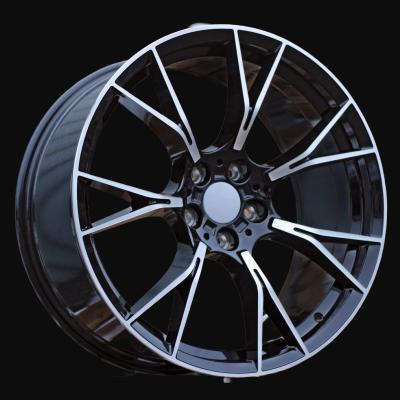 Llanta R18x8J  5X120  ET  30  72.6  B1617  (IND7046)  Black Polished (MB)  For BMW  (K7)