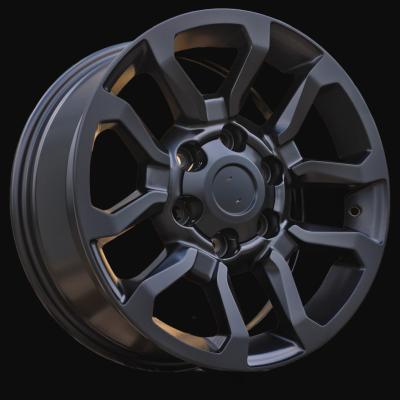 Cerchio R17x7.5J  6X139.7  ET  30  106  B1623  (BK5901)  Black Half Matt (BLHM)  For TOYOT  (M)