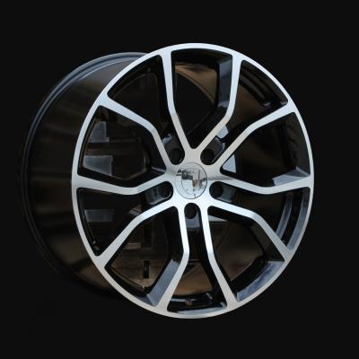Диск R21x9.5J  5X130  ET  46  71.6  B5362  Black Polished (MB)  For PORCH  (K4)  (Rear+Front)