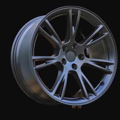 Felge R19x9.5J  5X114.3  ET  45  64.1  D2049  Black Half Matt (BLHM)  For TESLA  (Z3)  (Model Y)