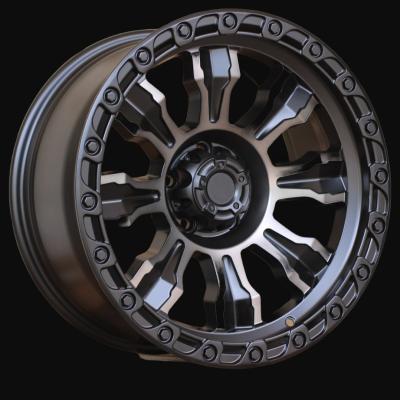 Cerchio R17x9J  6X139.7  ET  0  110.1  FBX087  Black Polished Matt (MBM)  For 4X4  (K3)  (HYBRID FORGED Bronze)