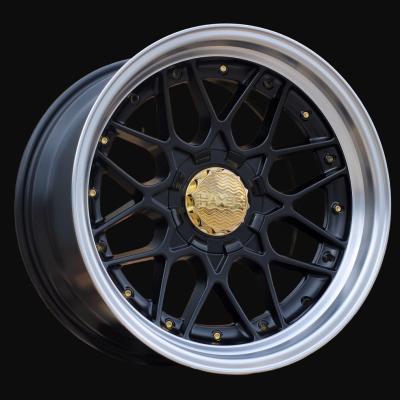 Ratlankis R18x8J  10X120/112  ET  30  72.6  HX025  (HX025)  Black Half Matt+Polished Lip (BLHMPL)  For HAXER  (Z1+Z7)  (Rear+Front)