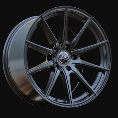 Ratlankis R19x10J  5X120  ET  35  72.6  HX034  (B5797)  Black Half Matt (BLHM)  For HAXER  (K4+K2)  (Only Rear+Front)