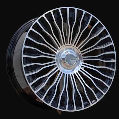 Llanta R20x9.5J  5X112  ET  43.5  66.6  I0313  (FBX227)  Black Polished (MB)  For MER  (K7)  (HYBRID FORGED Front+Rear)