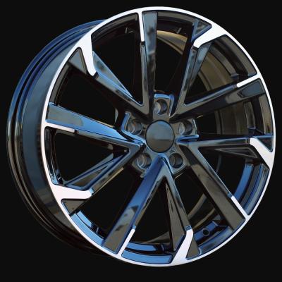 Felge R18x7.5J  5X114.3  ET  40  60.1  I5547  Black Polished Half Matt (MBHM)  For TOYOT  (P1+Z5)