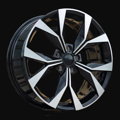 Jante R17x7.5J  5X112  ET  40  57.1  I5627  (YF5627)  Black Polished (MB)  For SKODA  (M)  (HYBRID FORGED)