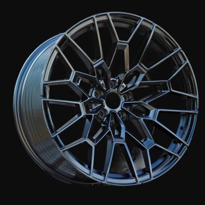 Jante R21x10.5J  5X112  ET  20  66.6  IN3652F  Black Half Matt (BLHM)  For BMW  (M)  (HYBRID FORGED Front R20+Rear R21 (BMW M-Performance 827M (M3 G80/G81 LCI/M4 G82/G83 LCI))