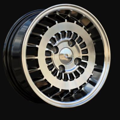 Cerchio R13x5.5J  4X100  ET  30  67.1  L1354  Black Polished (MB)  For RACIN  (R)