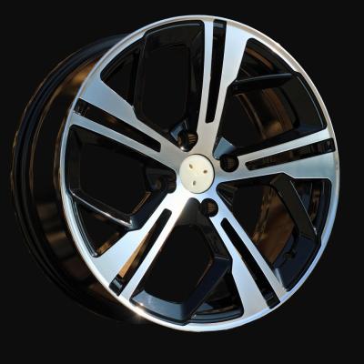 Cerchio R17x7J  4X108  ET  25  65.1  Y1206  Black Polished (MB)  For PEUG  (K2)