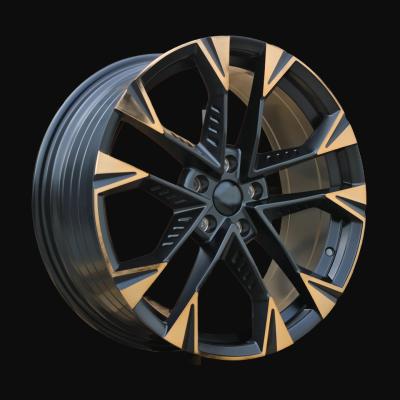 Jante R18x8J  5X112  ET  40  57.1  YF1150  Black Polished Half Matt Cooper (MBHMC)  For CUPRA  (P1+K7)  (HYBRID FORGED)
