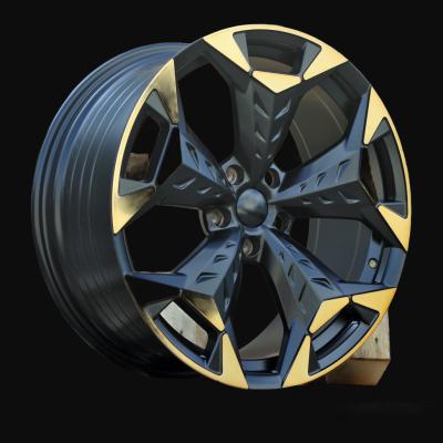 Jante R19x8.5J  5X112  ET  38  57.1  YF5717  Black Polished Half Matt Cooper (MBHMC)  For CUPRA  (Z4)  ((AKC 120 Eur)HYBRID FORGED)