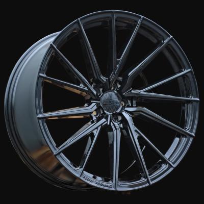 Ratlankis R21x9J  5X112  ET  28  66.5  HX06F  Black (BL)  For HAXER  (P)  (HYBRID FORGED (Front+Rear))