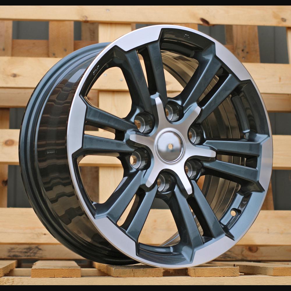 Wheel R17x7.5J  6X139.7  ET  38  67.1  B1649  Grey Polished (MG)  For 4X4  (K3)