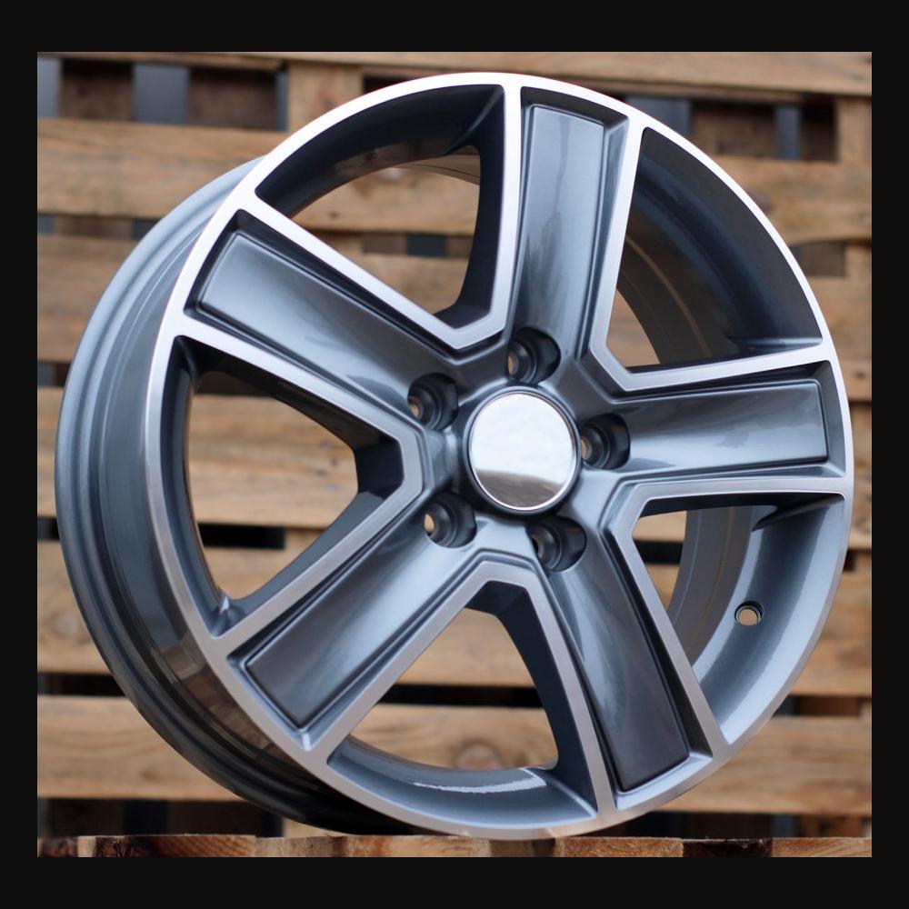 Wheel R15x6.5J  5X130  ET  50  84.1  BK473  Grey Polished (MG)  For MER  (R)  ((max 1250kg))