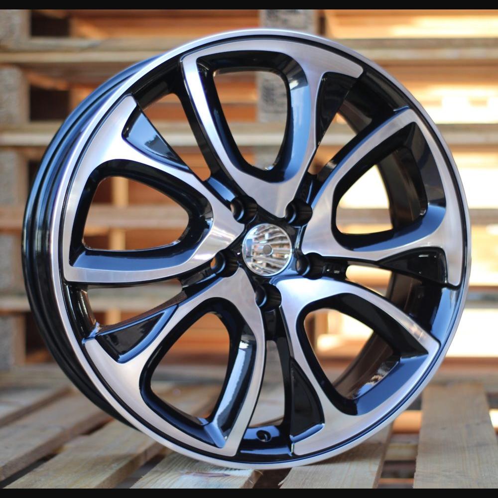 Wheel R18x7J  4X108  ET  30  65.1  BY124  Black Polished (MB)  For CITRO  (Z1)
