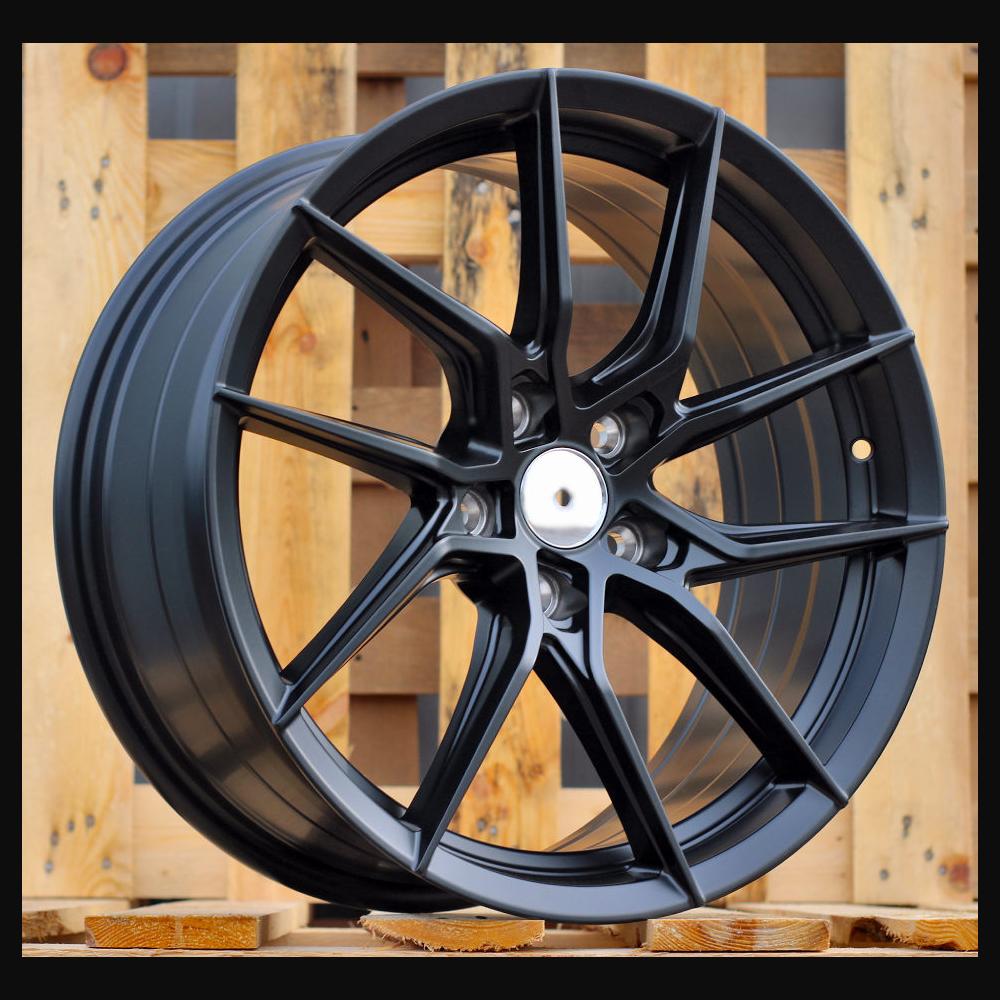 Wheel R18x8J  5X112  ET  35  66.5  D2044  Black Half Matt (BLHM)  For RACIN  (K3)  ((AKC 80 Eur))