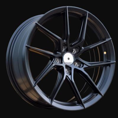 Jante R18x8J  5X112  ET  35  66.5  D2044  Black Half Matt (BLHM)  For RACIN  (K3)  ((AKC 80 Eur))