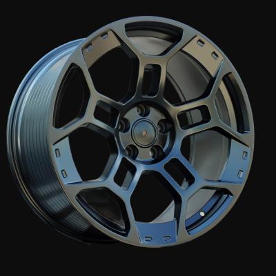 Felge R20x9.5J  5X114.3  ET  30  70.5  F3133  Black Half Matt (BLHM)  For FORD  (Z7)  (MUSTANG HYBRID FORGED Front+Rear)