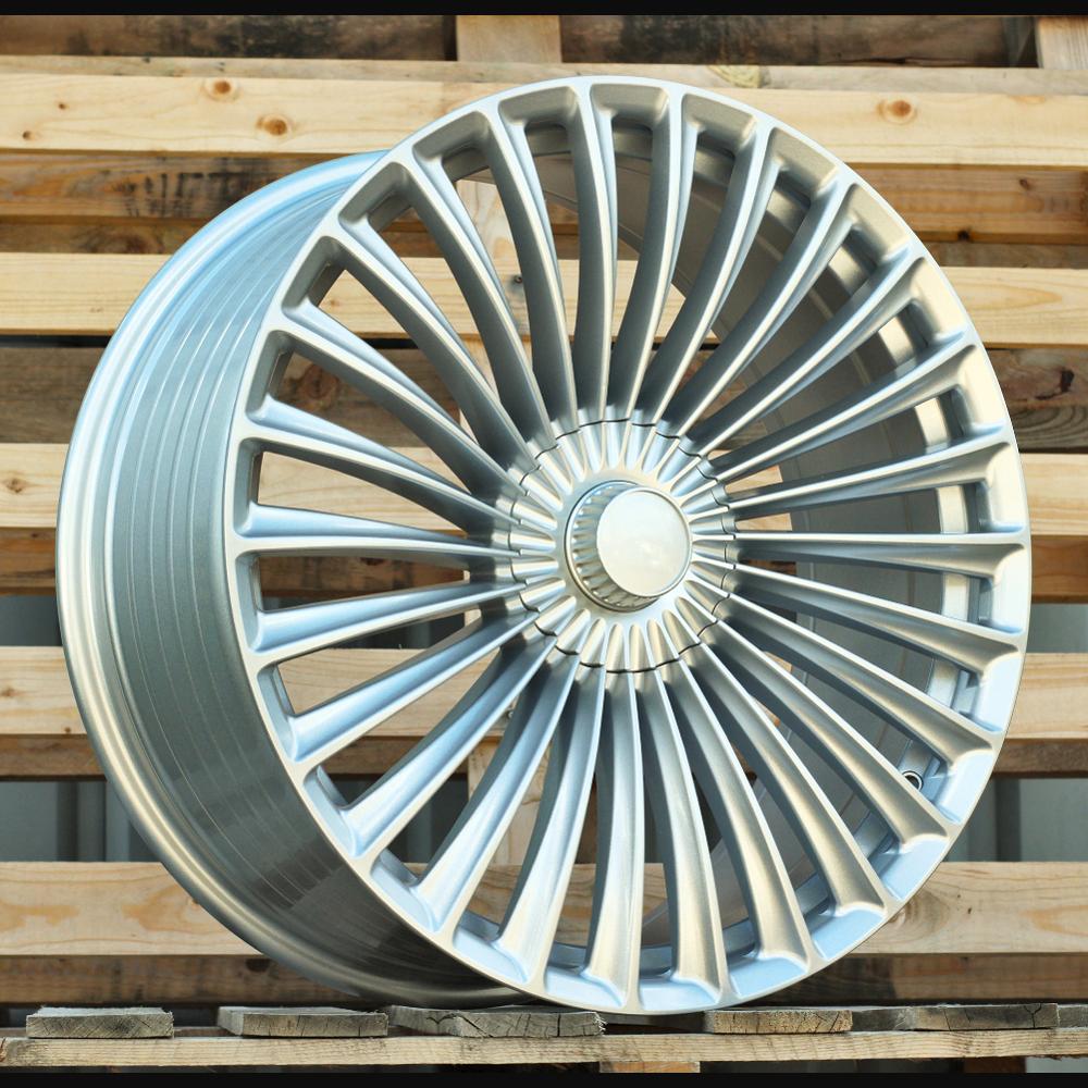 Wheel R21x9J  5X112  ET  30  66.6  FBX202  Silver Shining (SS)  For MER  (Z6)  (HYBRID FORGED Rear+Front)