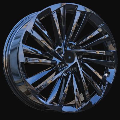 Llanta R19x8J  5X112  ET  45  57.1  FBX261  Black (BL)  For SKODA  (K3)  (HYBRID FORGED)