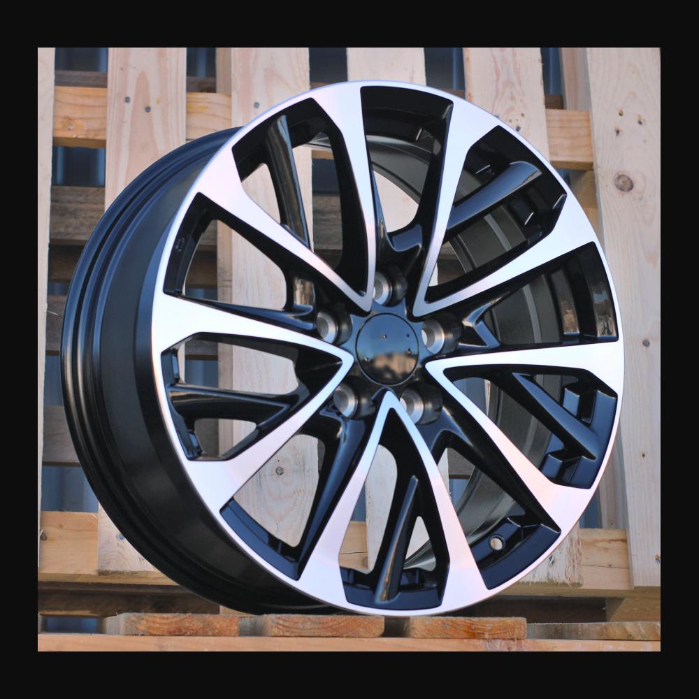 Wheel R17x7.5J  5X114.3  ET  40  60.1  H3320F  Black Polished (MB)  For LEX  (M)  (HYBRID FORGED)