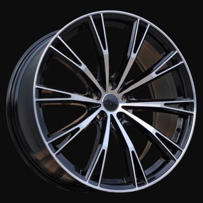 Llanta R18x8J  5X112  ET  40  66.5  H5060  (FBX006)  Black Polished (MB)  For AUD  (Z3)  (HYBRID FORGED Style ABT)