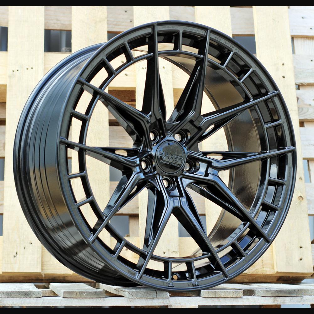 Wheel R20x9J  5X108  ET  40  67.1  HX046F  Black (BL)  For HAXER  (Z6)  (HYBRID FORGED)