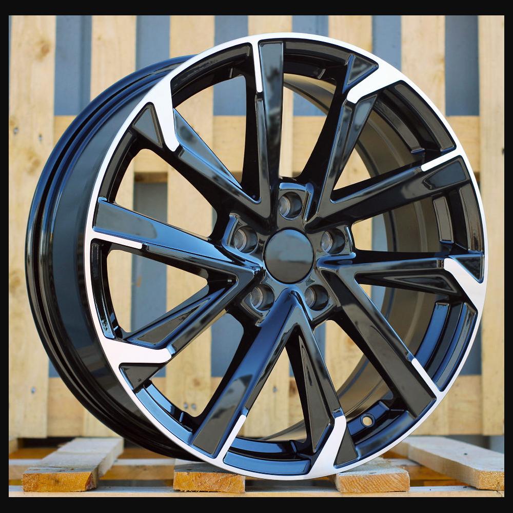 Wheel R18x7.5J  5X114.3  ET  40  60.1  I5547  Black Polished (MB)  For TOYOT  (K7)