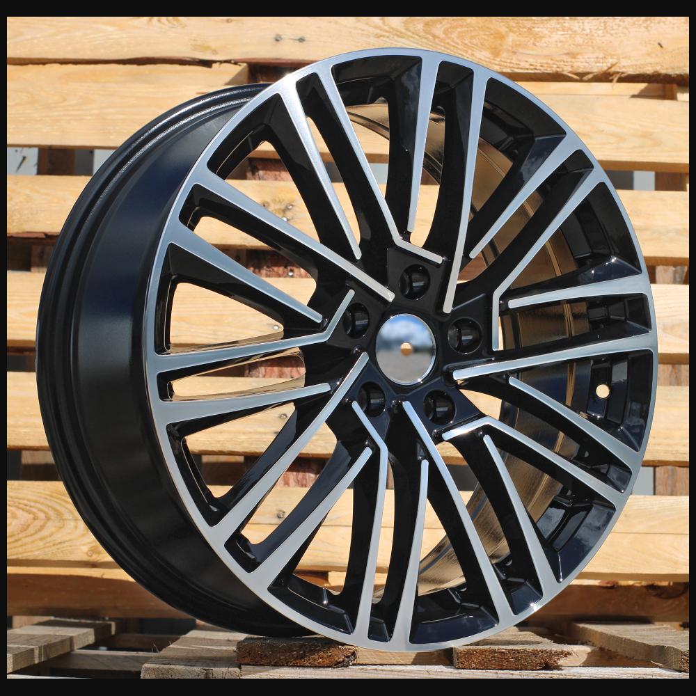 Wheel R18x7.5J  5X112  ET  48  57.1  Y1191  Black Polished (MB)  For SKODA  (K4)