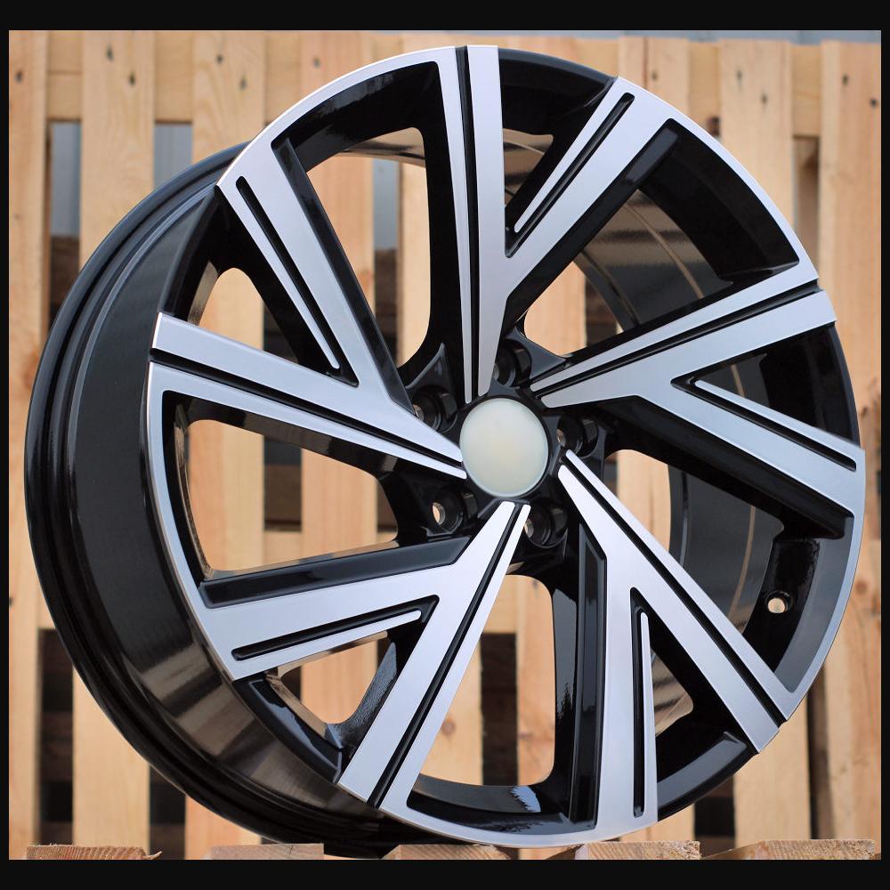 Wheel R18x8J  5X112  ET  45  57.1  B5805  Black Polished (MB)  For VW  (K4+P+Z7)
