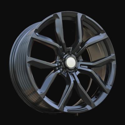 Cerchio R22x9.5J  5X108  ET  42  63.4  XE328  (FBX206)  Black Half Matt (BLHM)  For LAND  (P2+Z6)  (HYBRID FORGED)