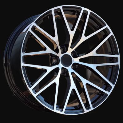 Llanta R20x9J  5X112  ET  26  66.5  XFRGW5697  Black Polished (MB)  For PORCH  (K3)  (FORGED (Rear+Front))
