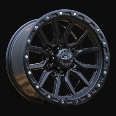 Cerchio R18x10J  6X139.7  ET  M18  110.1  Y0156  Black Half Matt (BLHM)  For 4X4  (R)