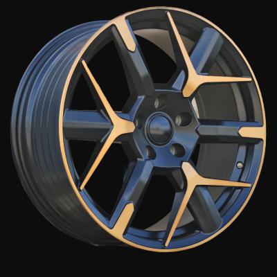 Llanta R18x8J  5X112  ET  40  57.1  YF6147  Black Polished Half Matt Cooper (MBHMC)  For CUPRA  (K8)  (HYBRID FORGED)