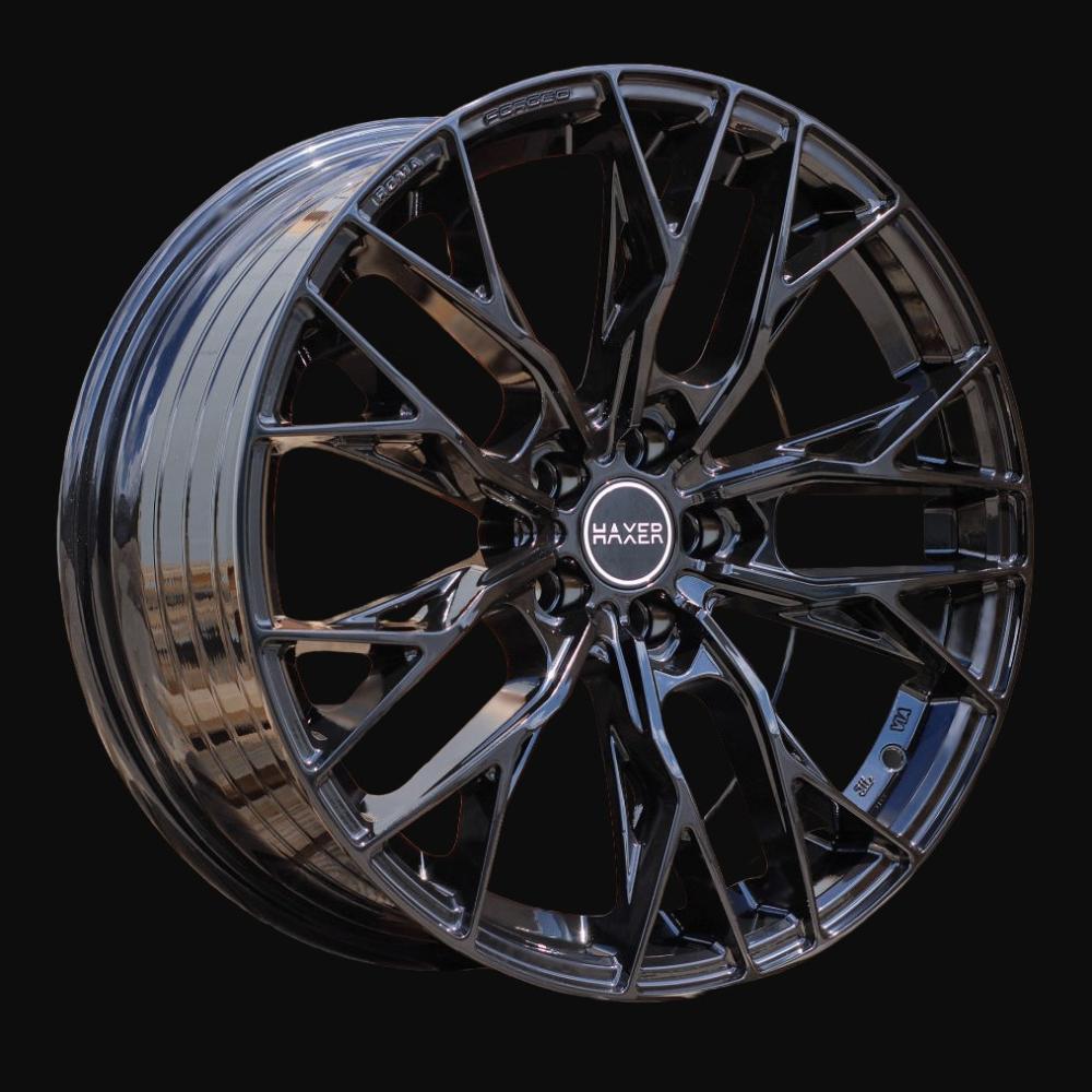 Ratlankis R18x8J  5X112  ET  45  66.5  HX042  (IN0387)  Black (BL)  For HAXER  (Z7)