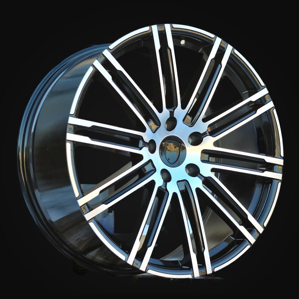 Ratlankis R22x10J  5X130  ET  50  71.6  B1026  (C396)  Black Polished (MB)  For PORCH  (Z6)