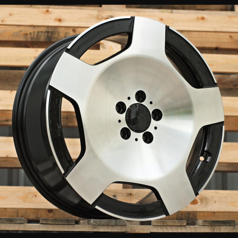 Alloy Wheel R17x7.5J  5X112  ET  48  66.6  IN3518F  (XF263)  Black Polished (MB)  For MER  (D3)  (HYBRID FORGED V-Class/Vito)