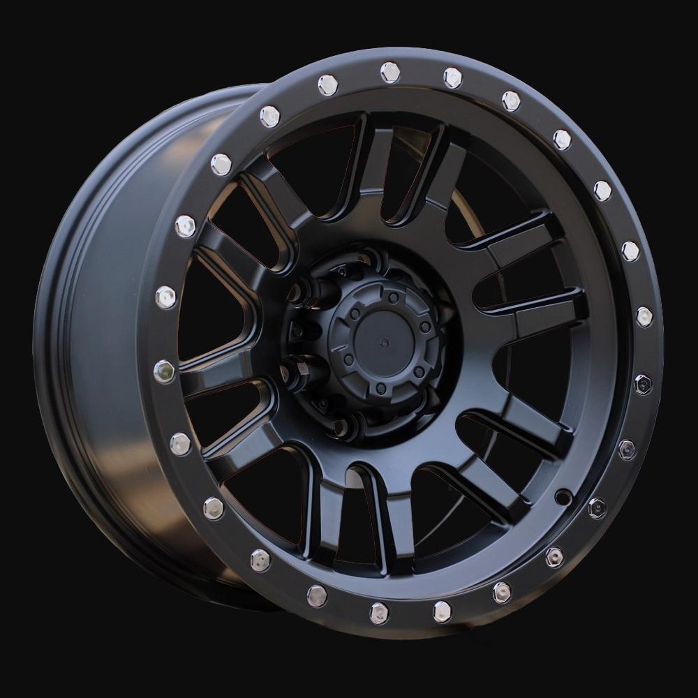 Alloy Wheel R17x9J  6X139.7  ET  0  110.1  JT243  Black Polished (MB)  For 4X4  (K3)