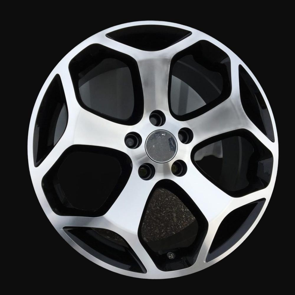 Alloy Wheel R17x7.5J  5X108  ET  50  63.4  QC507  Black Polished+Powder Coating (MBPC)  For FORD  (R)