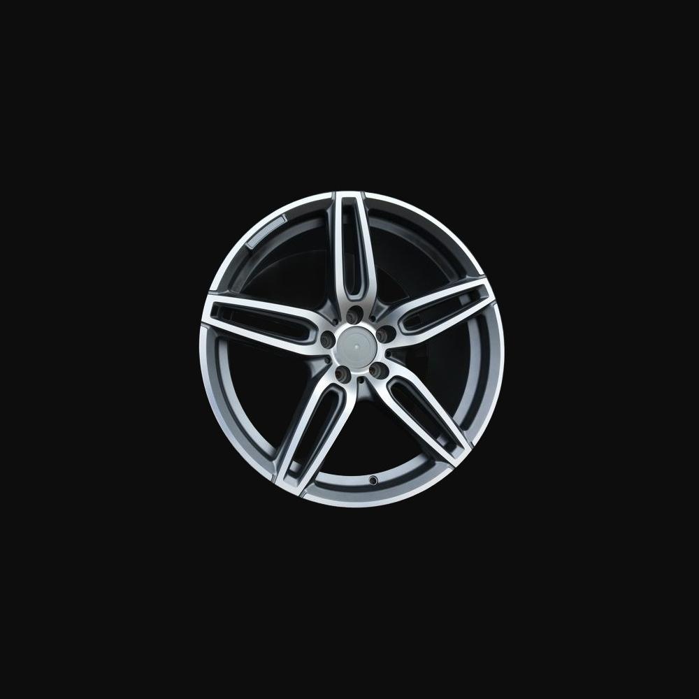 Alloy Wheel R19x9.5J  5X112  ET  43  66.6  XE225  Grey Polished (MG)  For MER  (N2)  ((AKC 90 Eur))